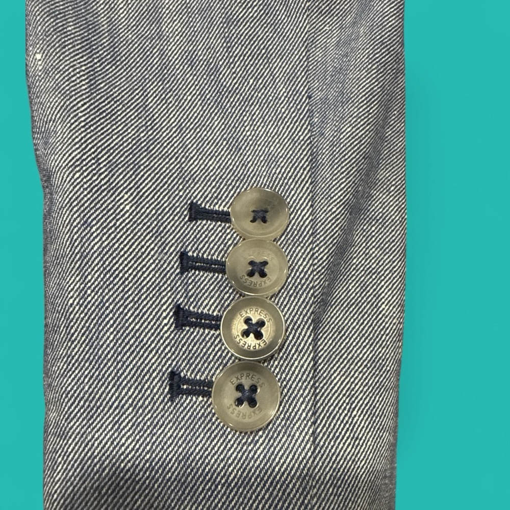 H&M Elegant Gray Blazer for Men - Picture 6 of 6